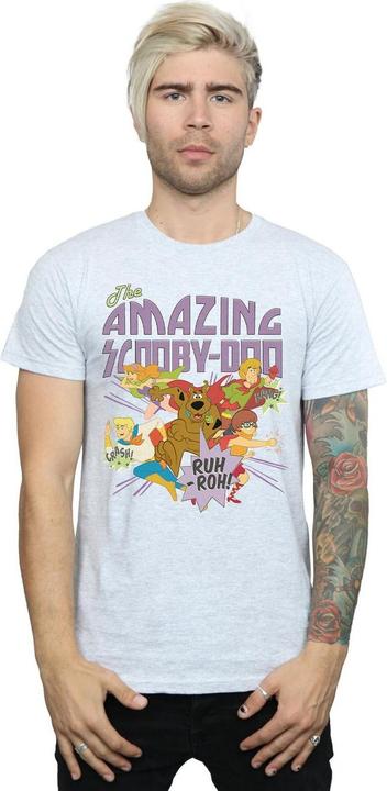 Actual product image Scooby Doo Mens The Amazing Scooby Cotton T-Shirt (XXL)
