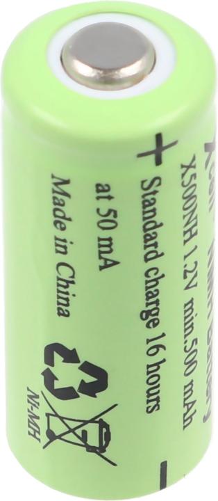 Actual product image AccuCell Battery Lady LR1 Size N with pronounced positive pole (1 pcs., N, 500 mAh)