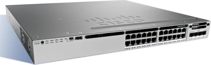 Actual product image Cisco Catalyst 3850 24 Port Po (24 Ports)