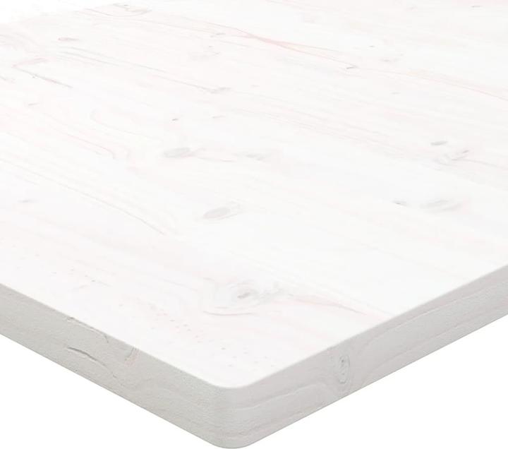 Immagine prodotto VidaXL Schreibtischplatte Weiss 100x60x2,5 cm Massivholz Kiefer (100 x 60 x 2,5 cm)