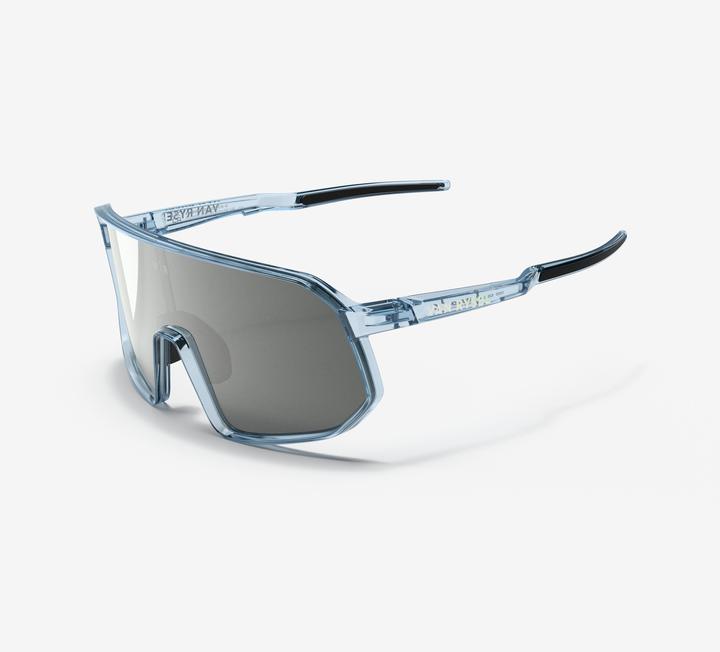 Immagine prodotto Van rysel Fahrradbrille Kategorie 3 Roadr 900 Perf blau/durchscheinend (Occhiali in poliammide, Effetto specchio)