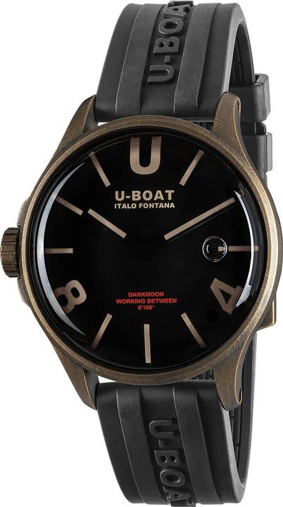 Produktbild U-Boat 9549 Darkmoon Brown Vintage Herrenuhr 40mm 5ATM (Analoguhr, 40 mm)