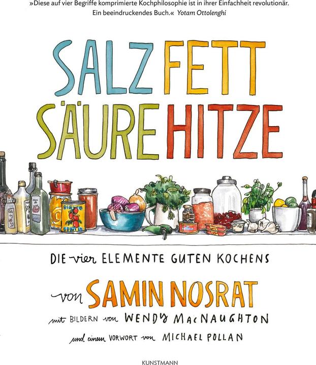 Image du produit Salz. Fett. Säure. Hitze (Allemand, Samin Nosrat, 2018)