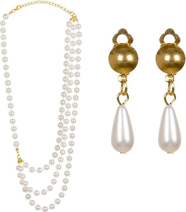 Actual product image Boland 20er Juwelenset Pearl Ohrringe und Halskette