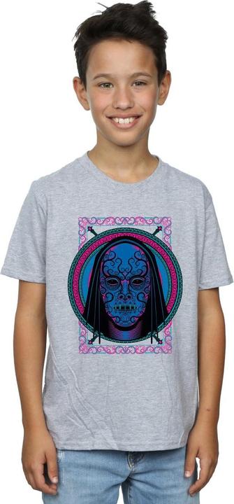 Image du produit - T-shirt NEON DEATH EATER MASK - Garçon (140, 146)