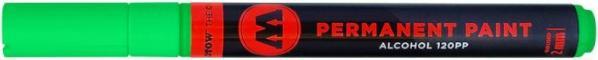 Actual product image Molotow Felt-tip pen Permanent Paint 120P cream green 058 (cream green, 2 mm)