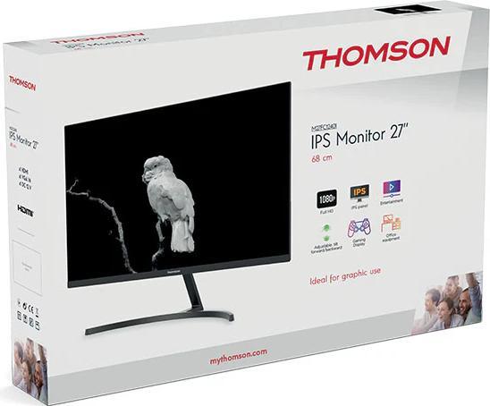Produktbild Thomson M27FC12401 Monitor 68,6 cm (27.0" ) schwarz (Energieklasse F) (1920 x 1080 Pixel, 27")