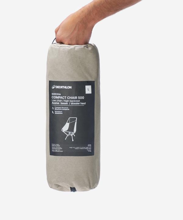 Immagine prodotto Quechua Campingstuhl klappbar niedrig kompakt - 500 L