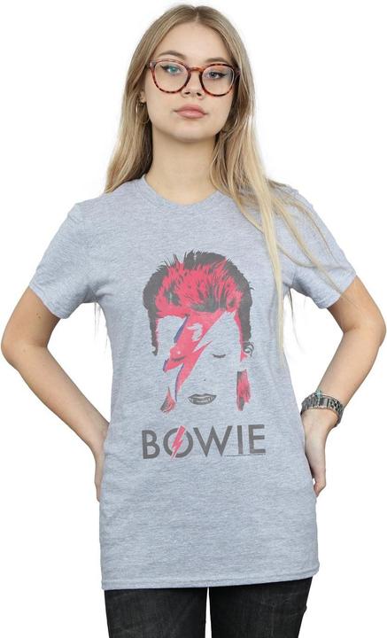 Produktbild David Bowie Aladdin Sane Distressed TShirt (XL)