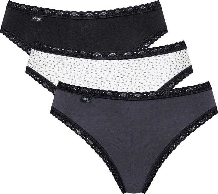 Produktbild Sloggi Slip Casual Stretch (40, 3er Pack)