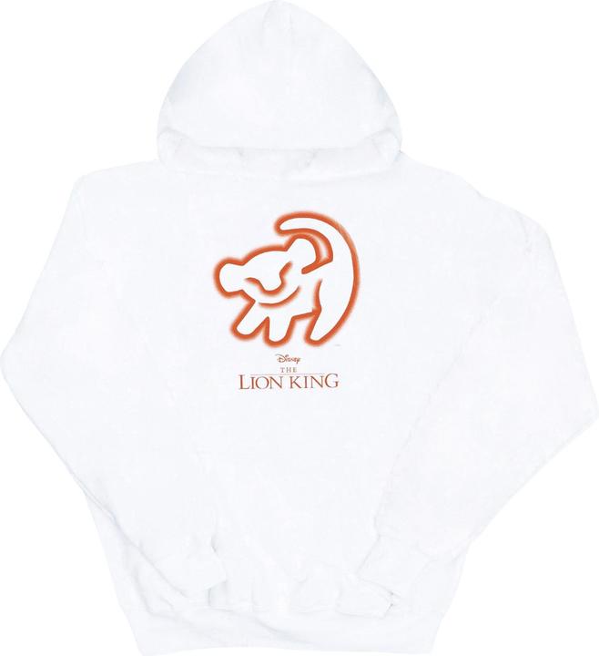 Actual product image Disney Womens/Ladies The Lion King Cave Drawing Hoodie (XXL)
