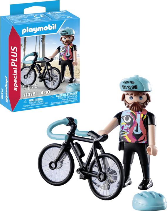Produktbild Playmobil Rennradfahrer Paul (71478, Playmobil Special Plus)