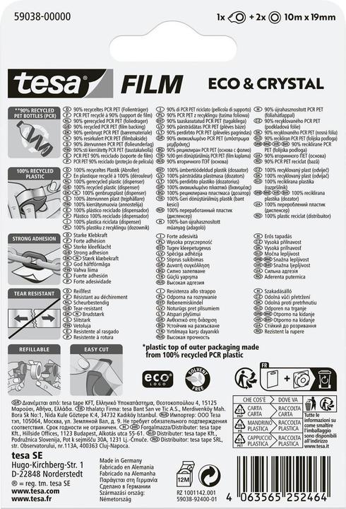 Immagine prodotto tesa Nastro adesivo 2 rotoli