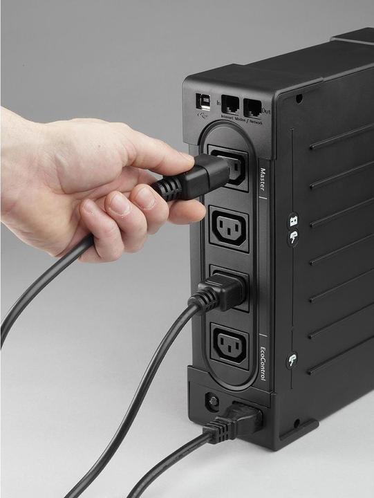Actual product image Eaton Ellipse ECO 650 USB IEC (650 VA, 400 W, Standby UPS)
