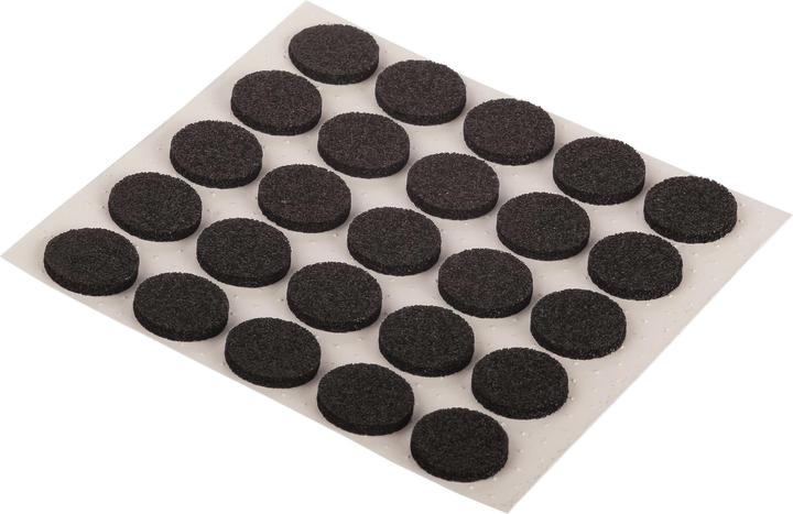 Fix-o-moll Anti-slip pads 2.5 mm / Ø 15 mm 25 x (25 Piece)