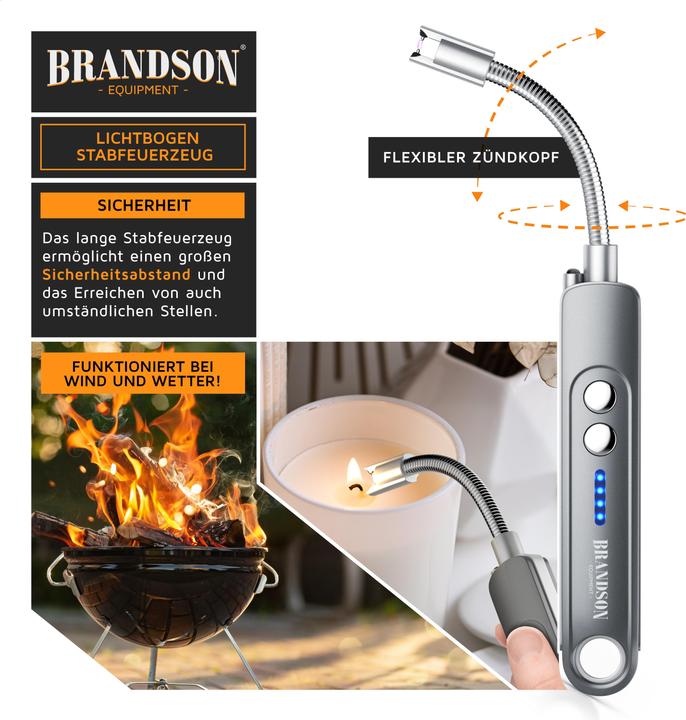 Actual product image Brandson Candle lighter