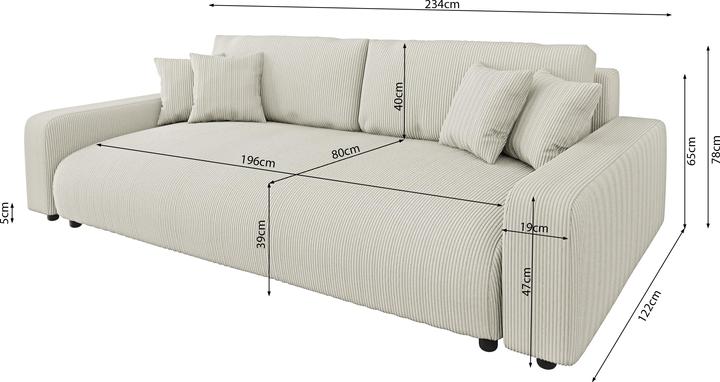Produktbild Ropez Sara (Bettsofa)