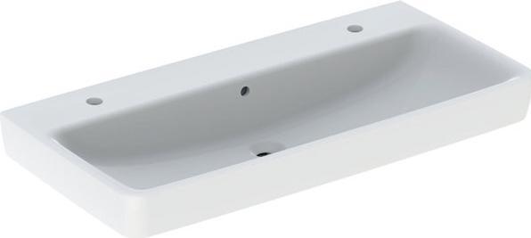 Image du produit Geberit Keramag / lavabo à poser double Renova Plan 100 cm blanc 501932001 (480 mm, 1000 mm)