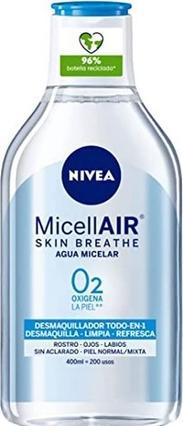 Image du produit NIVEA AGUA MICELAR piel normal 400 ml (Poudre, 400 ml)