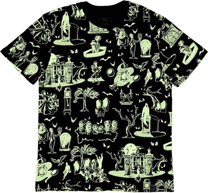 Actual product image Loungefly Disney by Tee T-Shirt Unisex Haunted Mansion Size XL (XL)