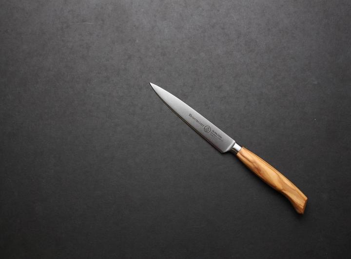 Actual product image Messermeister Utility knife Oliva Luxe 13 cm, Nature/Silver (13 cm)