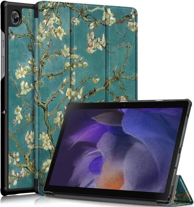 Cover-Discount Galaxy Tab A7 Lite - Tri-fold Smart Case Blüten (Galaxy Tab A7 Lite)