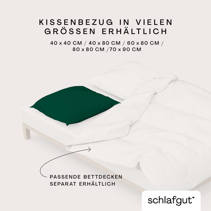 Immagine prodotto schlafgut Woven Satin (Copricuscino, 60 x 80 cm)