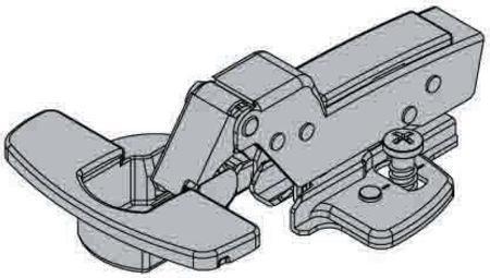 Actual product image Hettich Sensys Topfscharnier mit integrierter Dmpfung, innenliegend 35 mm, 2 Stck