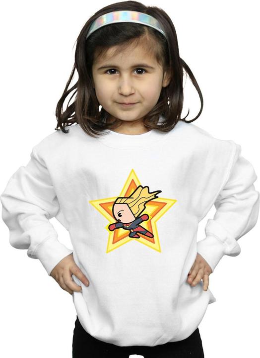 Produktbild Captain Marvel Sweatshirt Mädchen (128)
