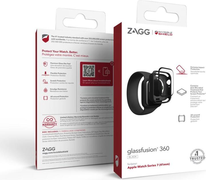 Immagine prodotto Zagg Vetro Fusion 360 Apple Watch Se