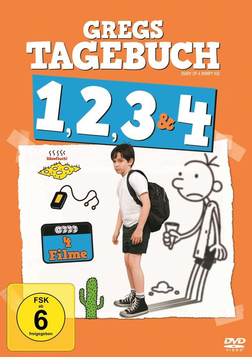 Immagine prodotto Disney Interactive Studios Il diario di Greg 1-4 (DVD, 2020, Inglese)
