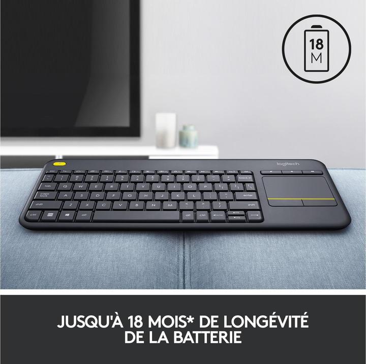 Produktbild Logitech K400 Plus (CH, Kabellos)