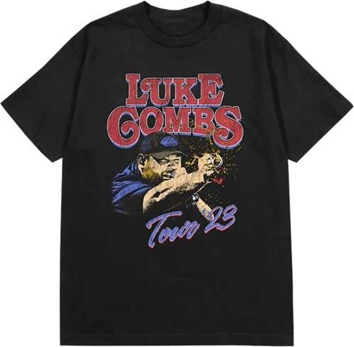 Image du produit Luke Combs - T-shirt TOUR SMASHING BEER - Adulte (M)