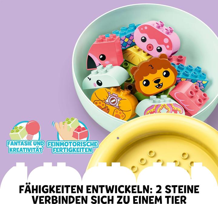 Actual product image LEGO Bathtub fun: Swimming animal island (10966)