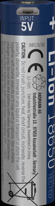Immagine prodotto Ansmann Li-Ion 18650 (1 pz., 18650, 2600 mAh)