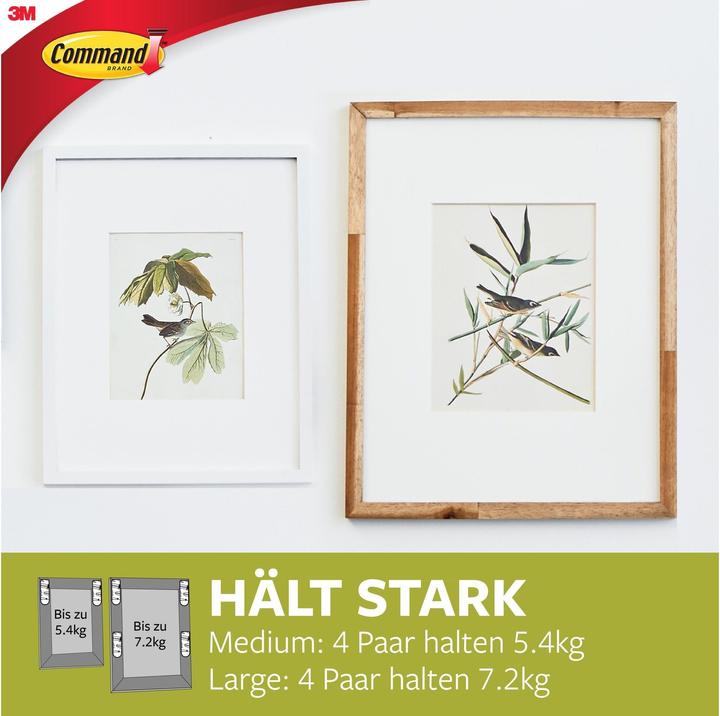 Image du produit Command Bildermontage Strips, Vorteilspack (5.40 kg)