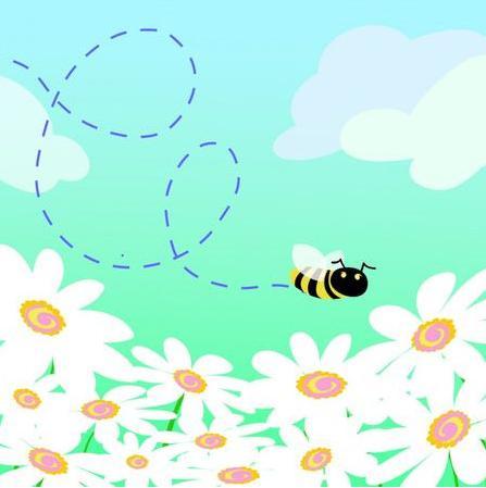 Immagine prodotto Up with paper Biglietto di compleanno in carta pop-up motivo fiori e api