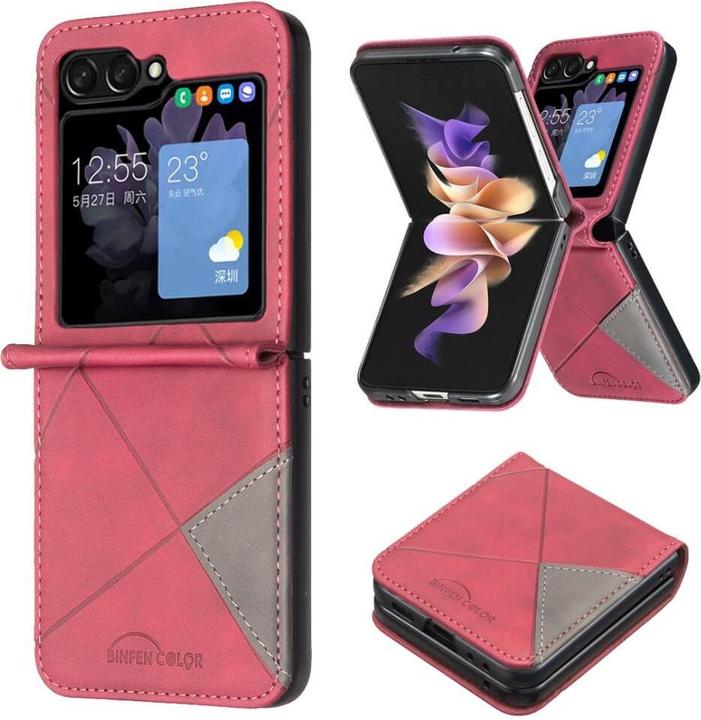 Productafbeelding Cover-Discount Galaxy Z Flip6 - Hoesje met twee kleuren (Samsung Galaxy Z Flip6)
