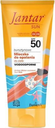 NoName Jantar Sun Amber Waterproof Tanning Milk Spf 50 200ml (Sonnenmilch, SPF 50, 200 ml)