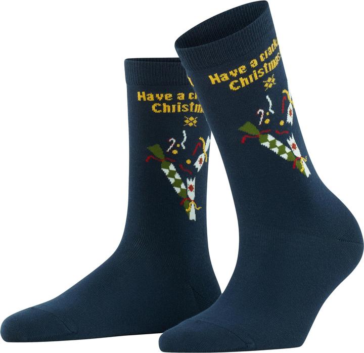 Actual product image Burlington Socken "X-Mas Cracker" marine (36 - 41)