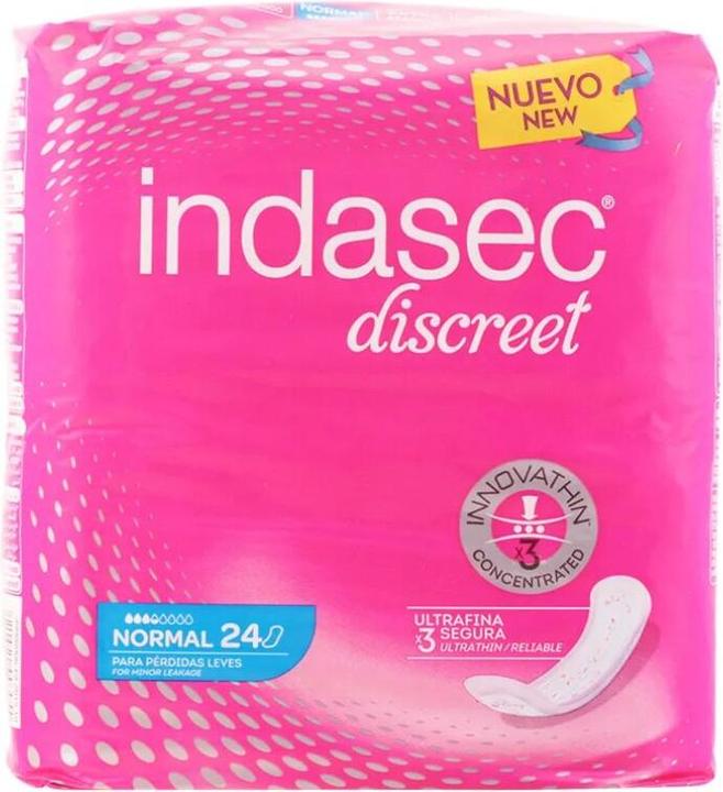 Produktbild Indasec Discreet Normal (24 x, Normal)