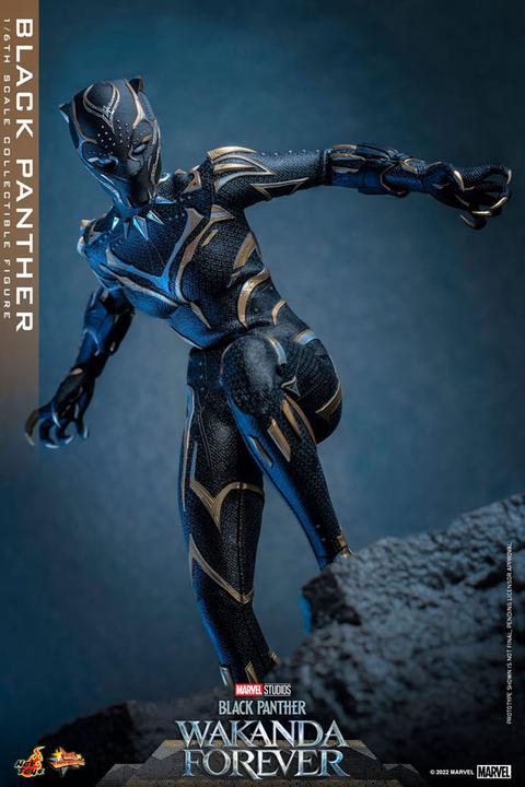 Image du produit Hot Toys Black Panther : Wakanda Forever figurine Movie Masterpiece 1/6 Black Panther 28 cm