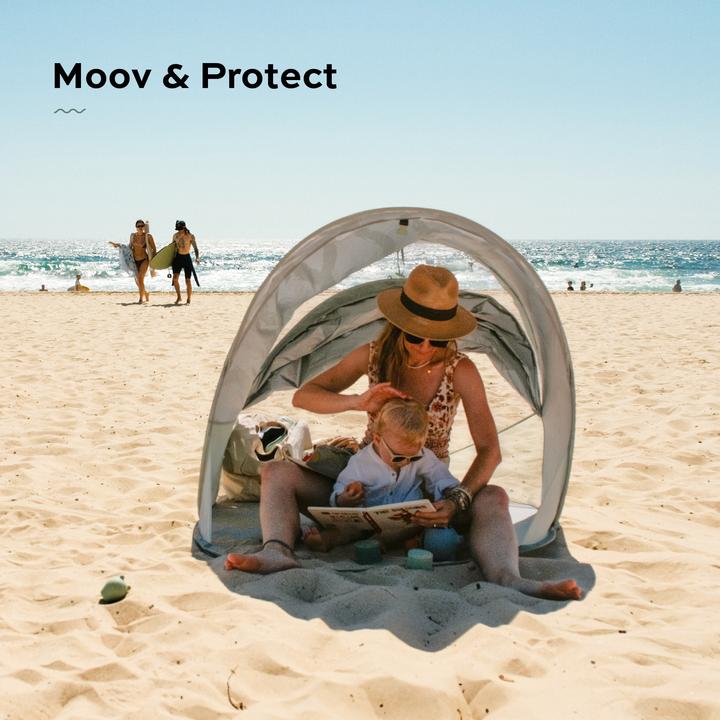 Image du produit Babymoov Strandmuschel Moov und Protect green lagoon