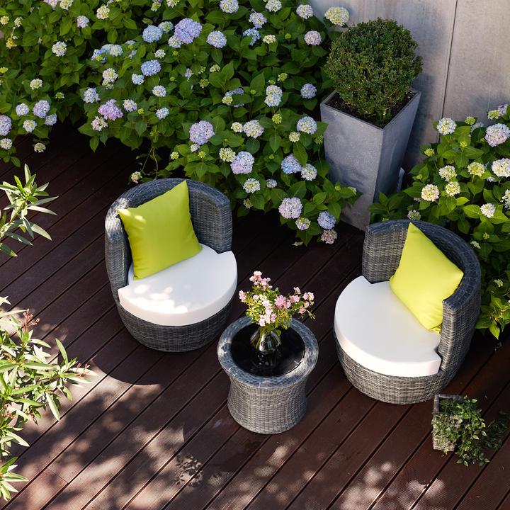 Actual product image tectake Rattan seating group Nice