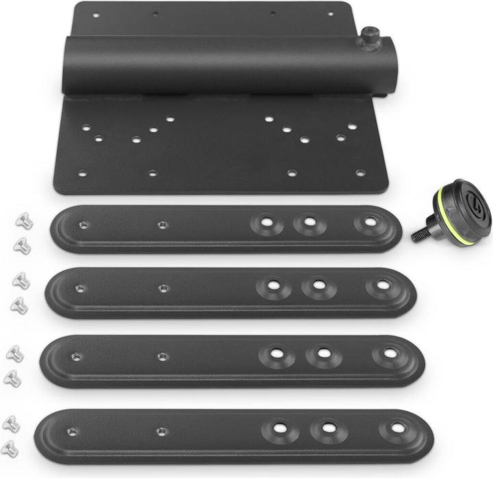 Actual product image Gravity SA VESA ESA monitor mount for stand tubes