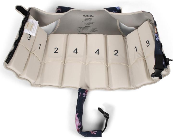 Produktbild Filibabba Schwimmlernweste 5-6 Jahre - Rainbow Reef (20 - 30 kg)