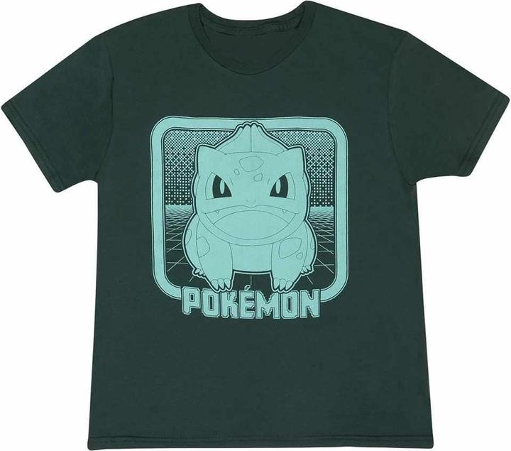 Immagine prodotto Pokémon Maglietta Bulbasaur Arcade per bambini/bambine (152, 158)
