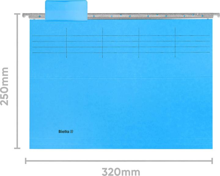 Produktbild Biella Hängemappe (A4, 25 x)