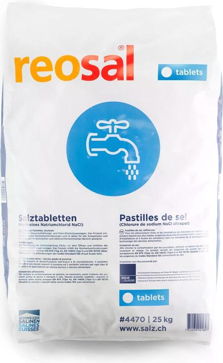 Immagine prodotto Reosal Compresse di sale rigeneranti (25000 g)