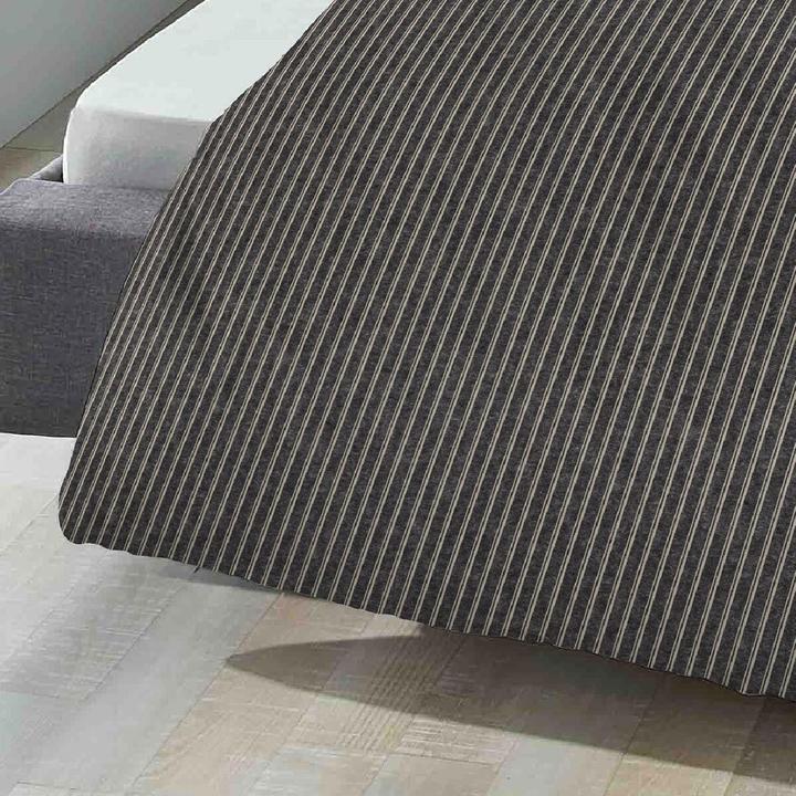 Produktbild Traumschlaf Melange Flanell (Bettwäsche Set, 160x210 cm + 65x100 cm)